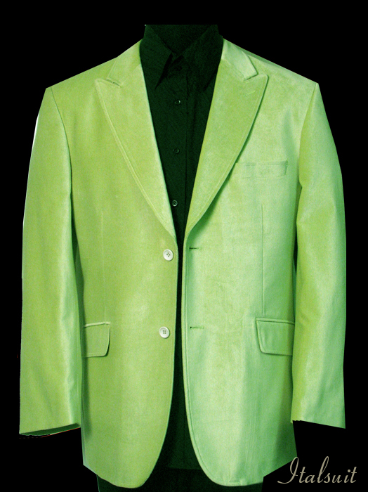 LB-313 SOLID MINT SUPER 150'S VELVET SPORT COAT THIS JACKET IS A WINNER 2 BUTTON WITH BACK VENT.