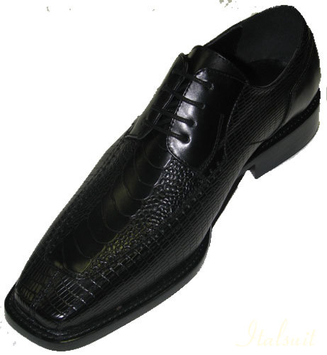 155787 MENS BLACK LACE UP DRESS SHOES  