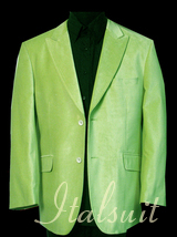 LB-313 SOLID MINT SUPER 150'S VELVET SPORT COAT THIS JACKET IS A WINNER 2 BUTTON WITH BACK VENT.