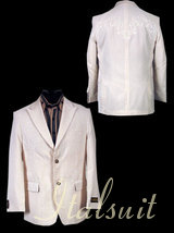 LUXOR COLOR OFFWHITE SPORT COAT FEEL VERY NICE FOR ALL OCCASION.   