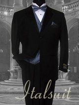 KTY- 2 BUTTON TUXEDO 100% WOOL SUPER 150'S HAND MADE IT'S A WINNER.