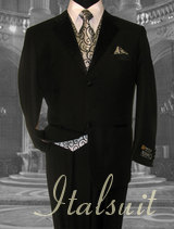 ZTY- 2 BUTTON MENS BLACK TUXEDO SUPER 150'S WOOL HAND MADE BY: MR TESSORI UOMO