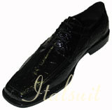 155757 MENS BLACK LACE UP DRESS SHOES   