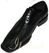 155787 MENS BLACK LACE UP DRESS SHOES  