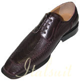 125787 MENS BROWN LACE UP DRESS SHOES   