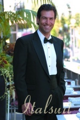 CLASSIC 1 BUTTON MENS BLACK TUXEDO EXTRA FINE HAND MADE SUPER 150'S WOOL WITH NOTCH LAPLE