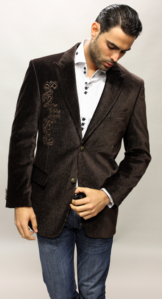 LUXOR COLOR BROWN SPORT COAT FEEL VERY NICE FOR ALL OCCASION.   
