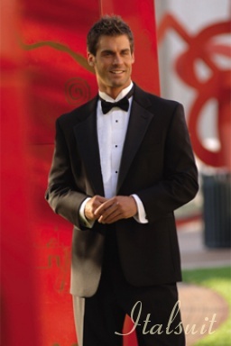 CLASSIC 1 BUTTON MENS BLACK TUXEDO EXTRA FINE HAND MADE SUPER 150'S WOOL GOOD FOR ANY WEDDING
