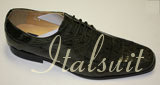 5889 MENS OLIVE LACE UP DRESS SHOES IT'S ONE OF A KIND