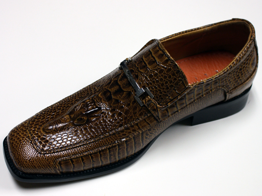 6165 MEN SCOTCH SLIP ON DRESS SHOES IT'S ONE OF A KIND  