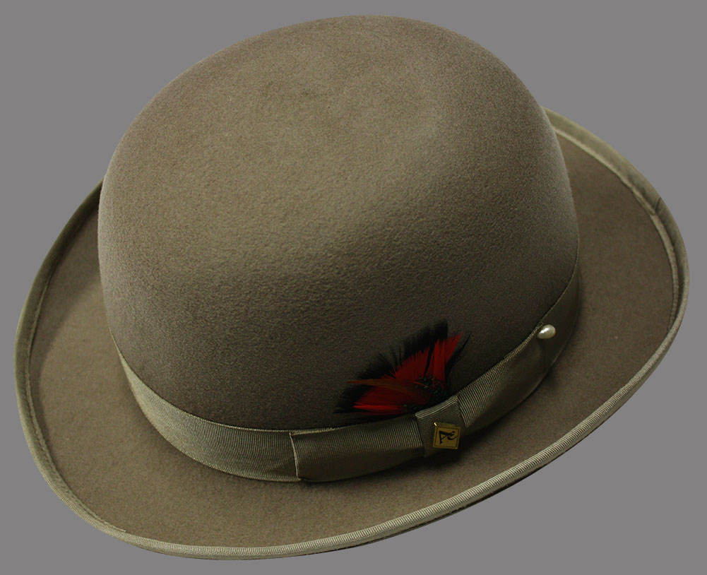 DERBY TAUPE Men’s 100% wool,  stylish hat