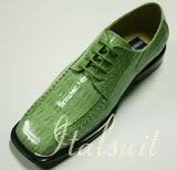 5879 MENS MINT LACE UP DRESS SHOES IT'S ONE OF A KIND 
