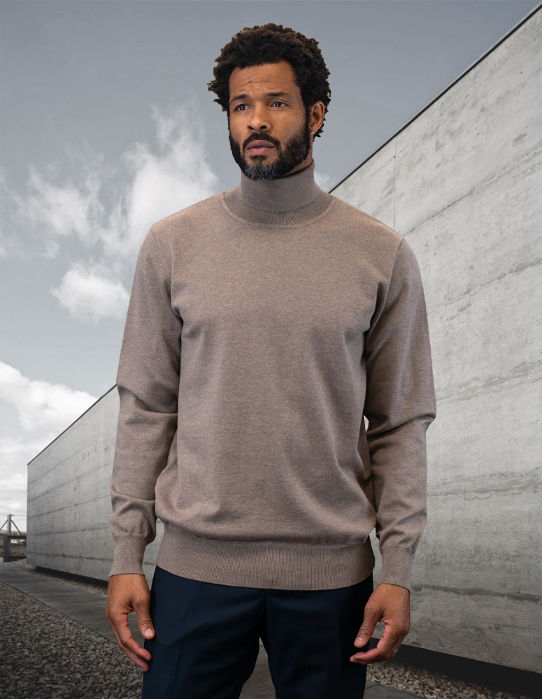 TURTLE NECK SWEATER :: ITALSUIT