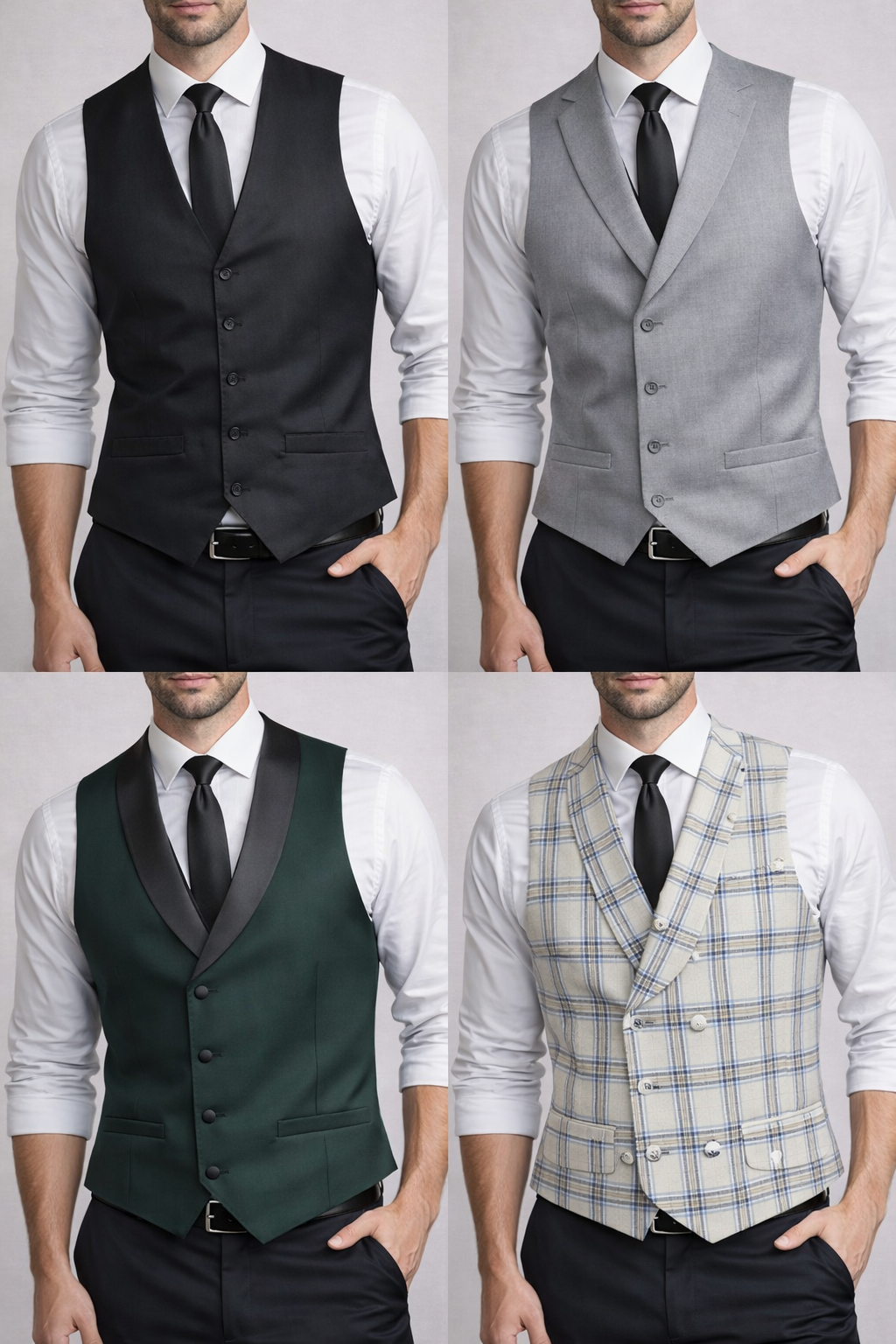 4 MENS VEST. MYSTERY BOX  FOR $29.90 